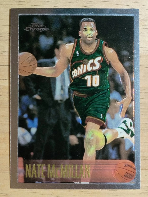 1996-97 Topps Chrome #127 Nate McMillan