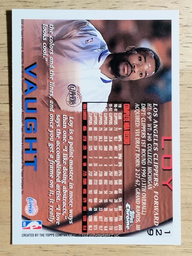 1996-97 Topps Chrome #129 Loy Vaught