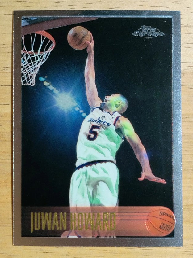1996-97 Topps Chrome #137 Juwan Howard