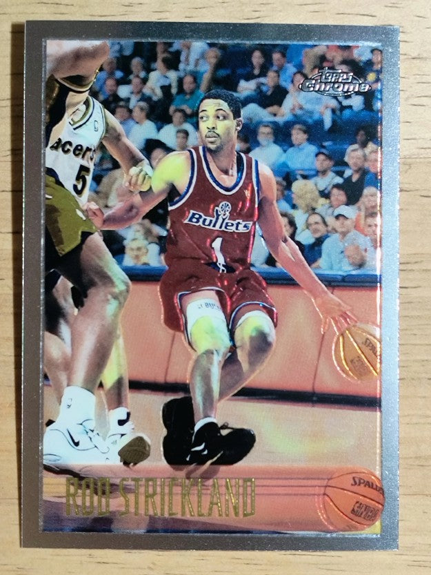 1996-97 Topps Chrome #141 Rod Strickland