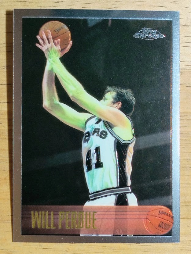 1996-97 Topps Chrome #143 Will Perdue