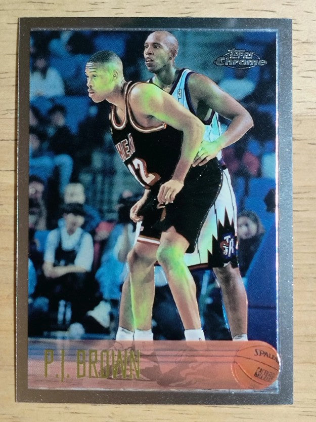 1996-97 Topps Chrome #147 P.J. Brown