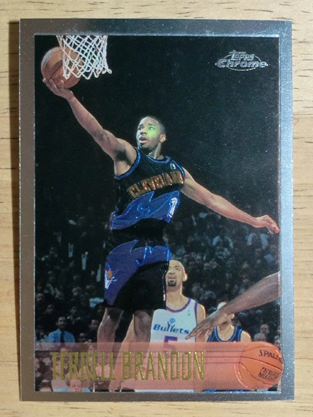 1996-97 Topps Chrome #148 Terrell Brandon