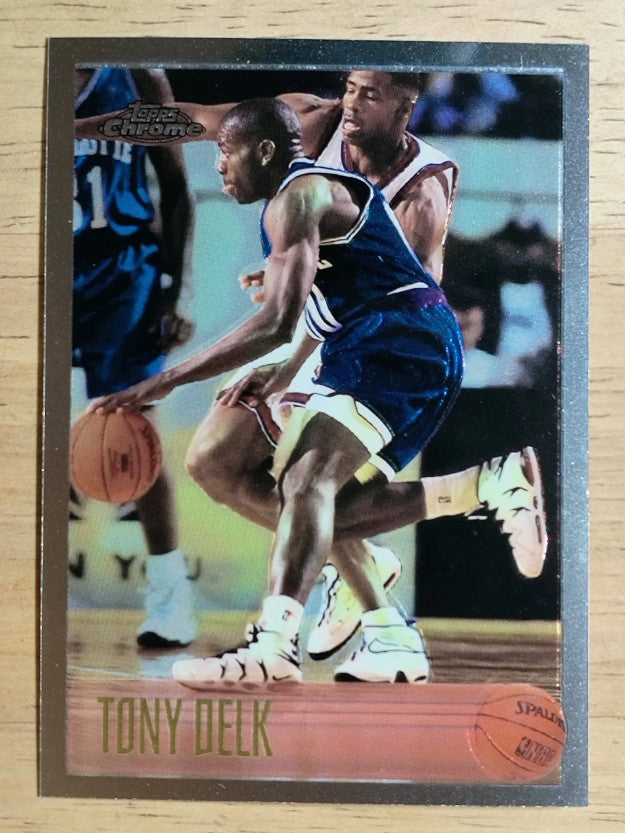 1996-97 Topps Chrome #155 Tony Delk RC