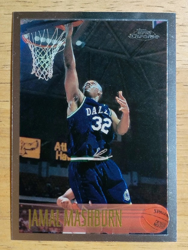 1996-97 Topps Chrome #157 Jamal Mashburn