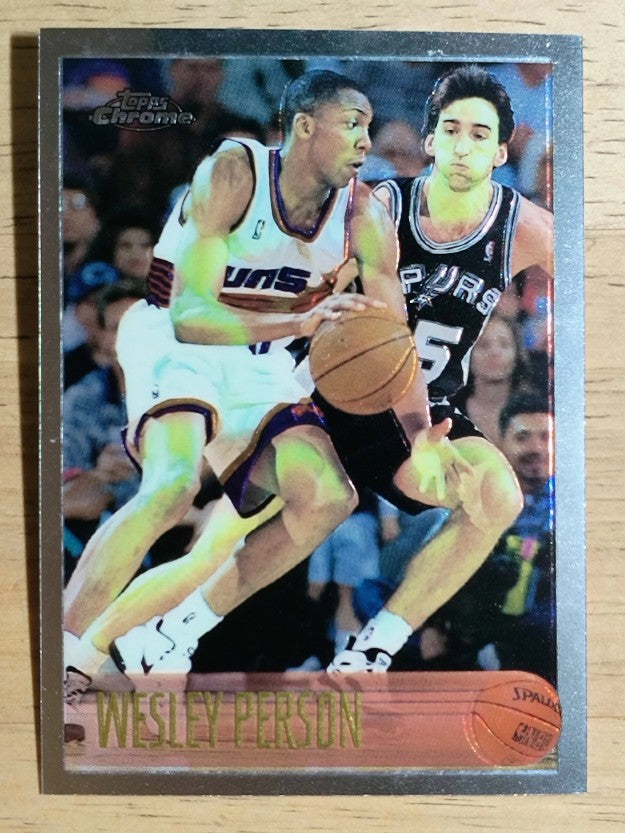 1996-97 Topps Chrome #163 Wesley Person