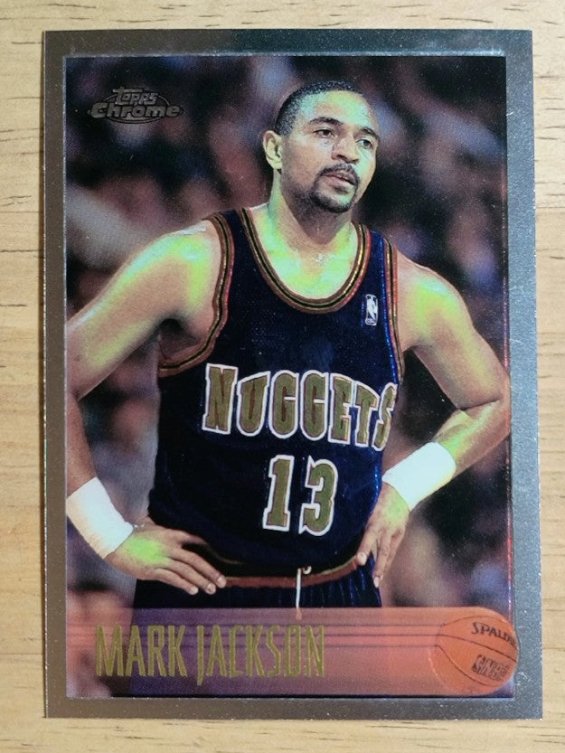 1996-97 Topps Chrome #166 Mark Jackson