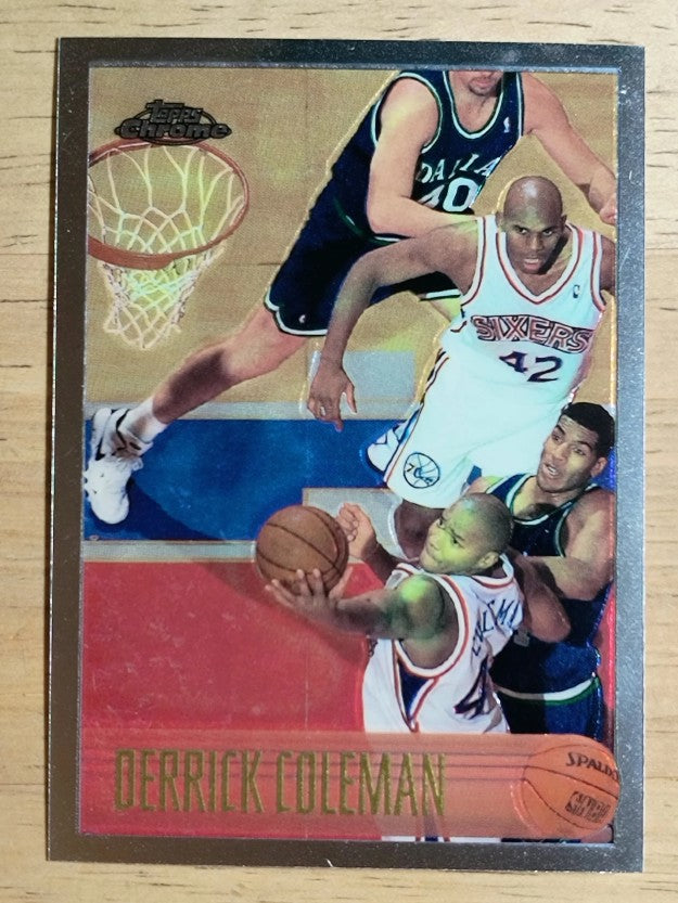 1996-97 Topps Chrome #167 Derrick Coleman