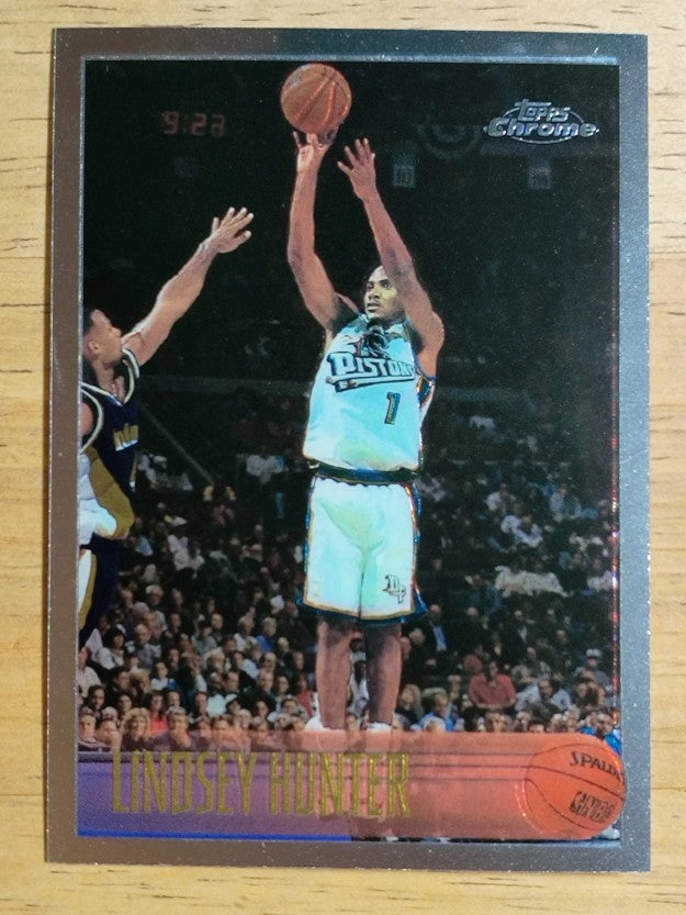 1996-97 Topps Chrome #174 Lindsey Hunter
