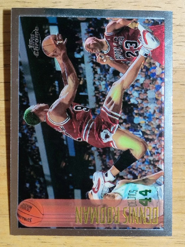 1996-97 Topps Chrome #176 Dennis Rodman