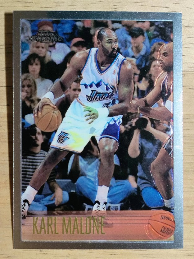 1996-97 Topps Chrome #178 Karl Malone