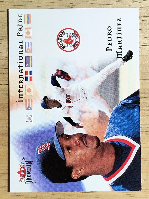 2002 Fleer Premium International Pride #12 Pedro Martinez