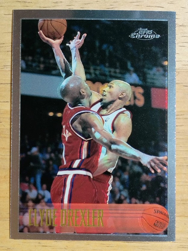 1996-97 Topps Chrome #192 Clyde Drexler
