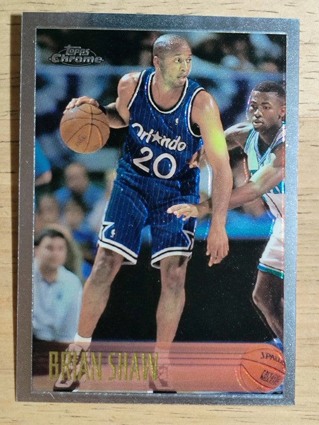 1996-97 Topps Chrome #204 Brian Shaw