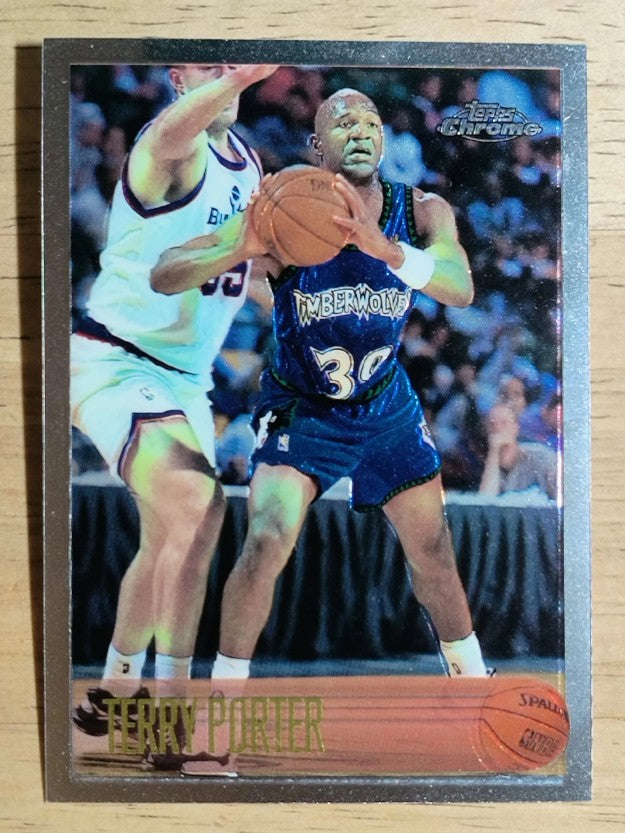 1996-97 Topps Chrome #207 Terry Porter