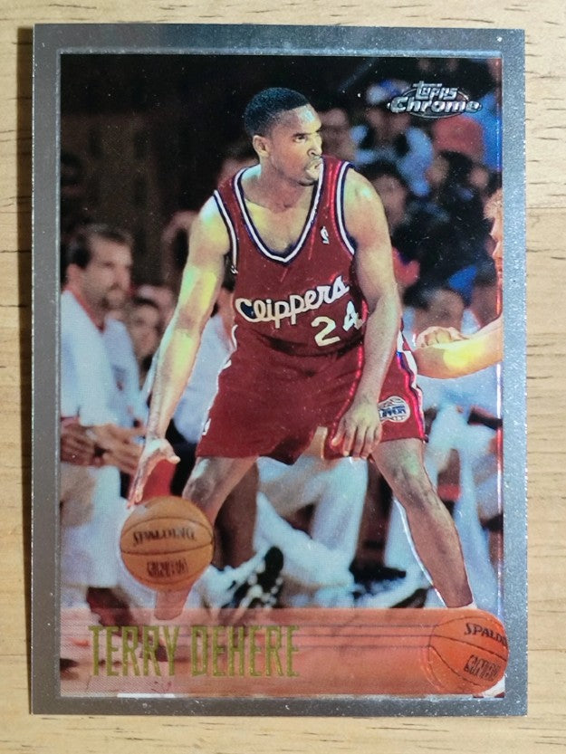1996-97 Topps Chrome #211 Terry Dehere
