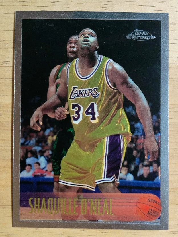 1996-97 Topps Chrome #220 Shaquille O'Neal