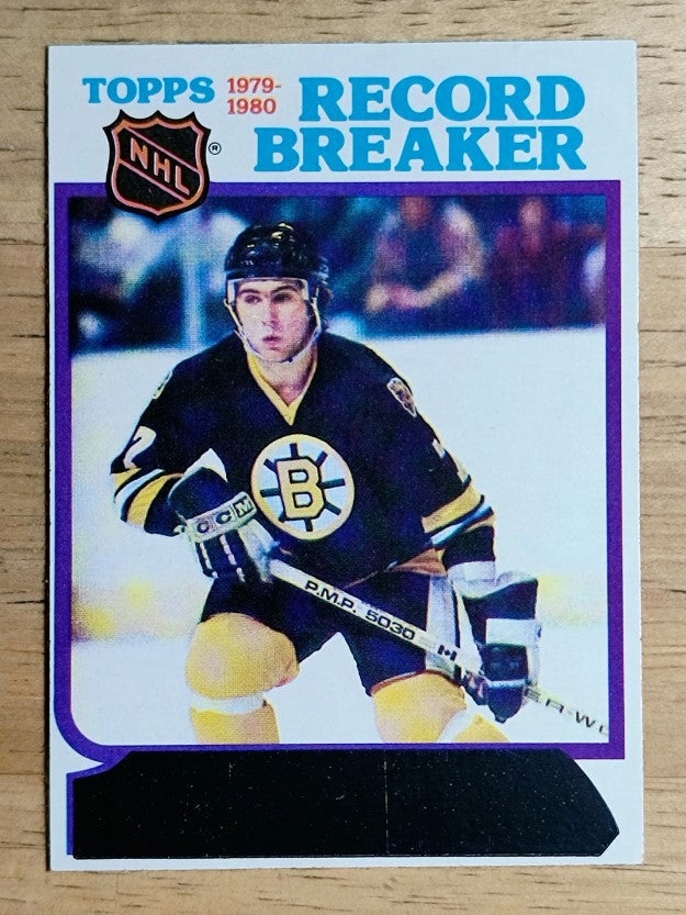 1980-81 Topps #2 Ray Bourque RB (EX)