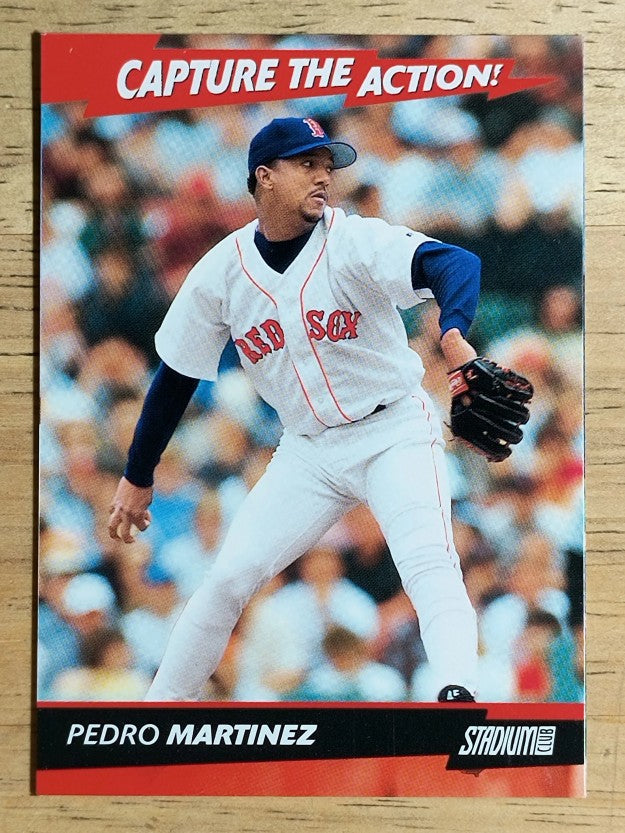 2001 Stadium Club Capture the Action #CA8 Pedro Martinez