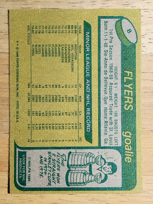 1980-81 Topps #8 Phil Myre (NMMT)