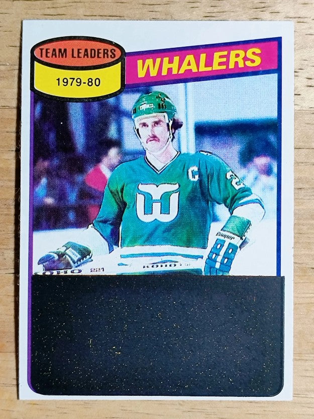 1980-81 Topps #59 Blaine Stoughton TL/Whalers Scoring Leaders (NM)