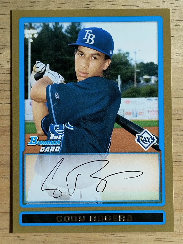 2009 Bowman Draft Prospects Gold #BDPP42 Cody Rogers