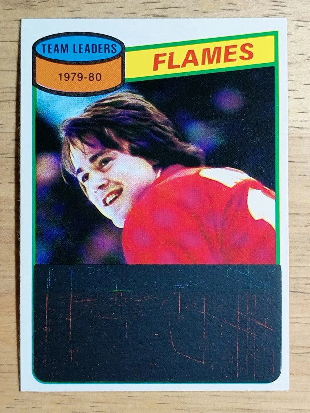 1980-81 Topps #106 Kent Nilsson TL/Flames Scoring Leaders (NMMT)