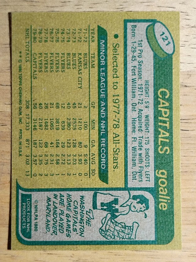 1980-81 Topps #121 Wayne Stephenson (MINT)