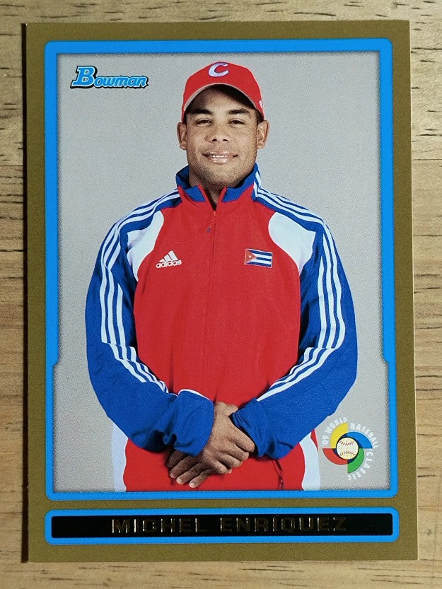 2009 Bowman Draft WBC Prospects Gold #BDPW8 Michel Enriquez