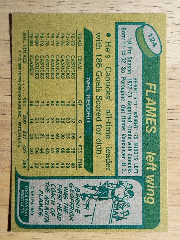 1980-81 Topps #124 Don Lever (NM)