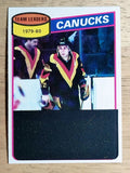 1980-81 Topps #128 Stan Smyl TL/Canucks Scoring Leaders (NMMT)