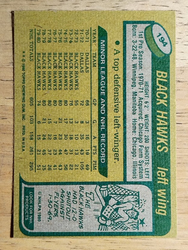 1980-81 Topps #194 John Marks (NM)
