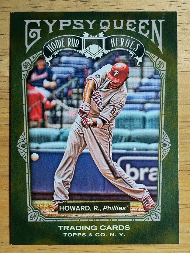 2011 Topps Gypsy Queen Home Run Heroes #HH6 Ryan Howard