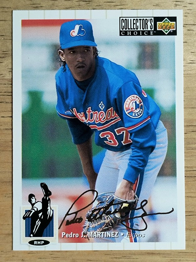 1994 Collector's Choice Silver Signature #588 Pedro Martinez
