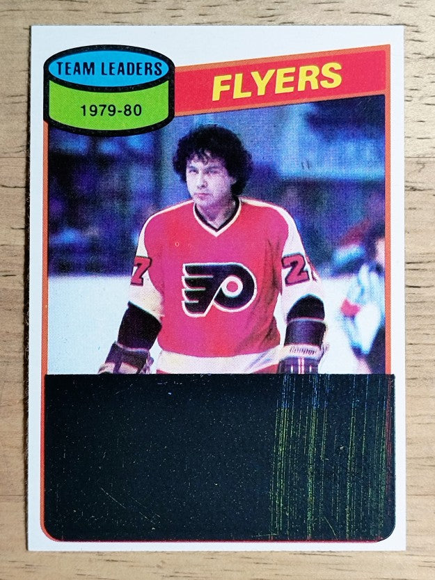 1980-81 Topps #249 Reggie Leach TL/Flyers Scoring Leaders (NMMT)