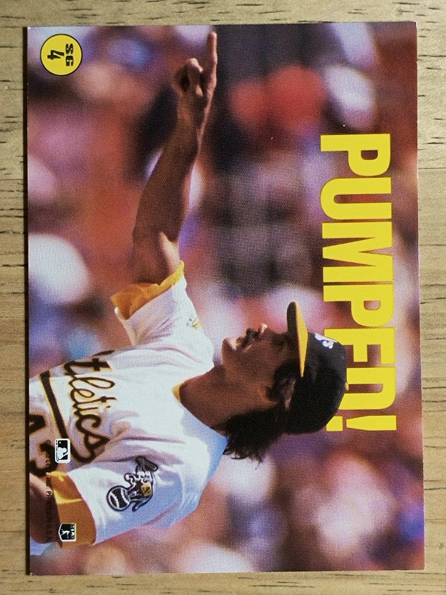 1993 Donruss Spirit of the Game #SG4 Dennis Eckersley