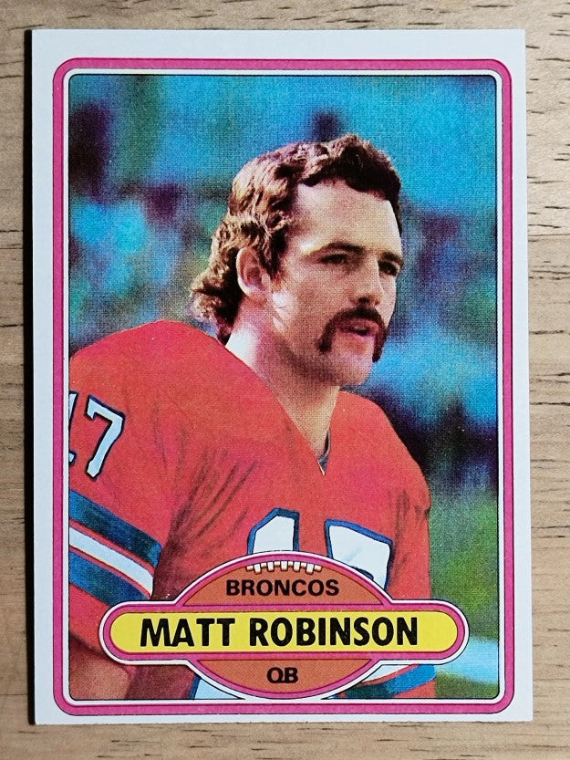 1980 Topps #12 Matt Robinson (NM)