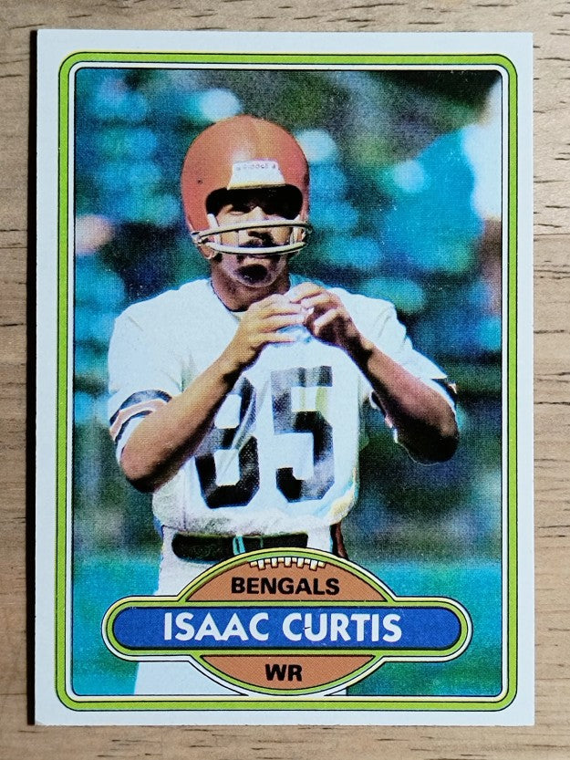 1980 Topps #17 Isaac Curtis (EXMT)