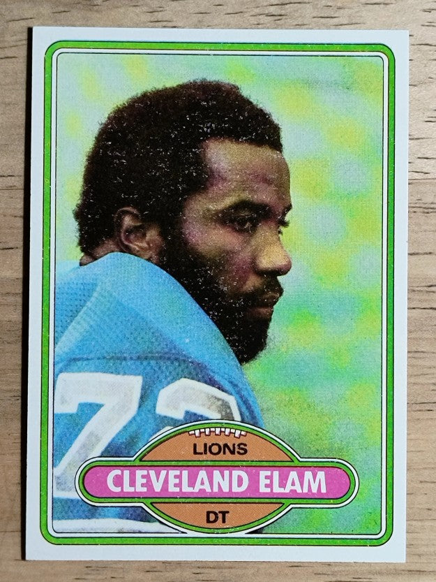 1980 Topps #27 Cleveland Elam (EXMT)
