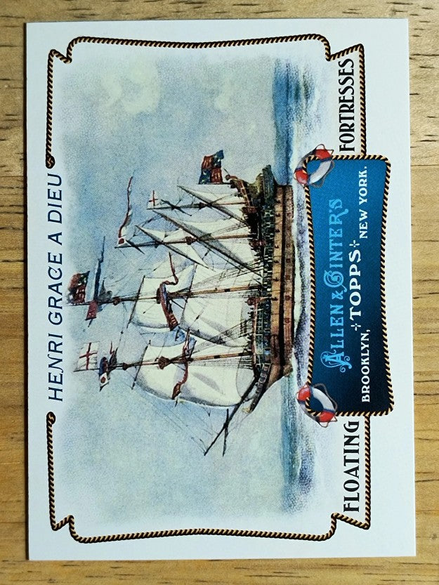 2011 Topps Allen and Ginter Floating Fortresses #FF3 Henri Grace a Dieu