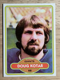 1980 Topps #34 Doug Kotar (NM)