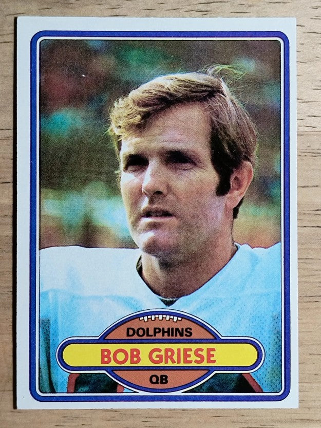 1980 Topps #35 Bob Griese (NM)