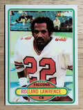 1980 Topps #37 Rolland Lawrence (NM)