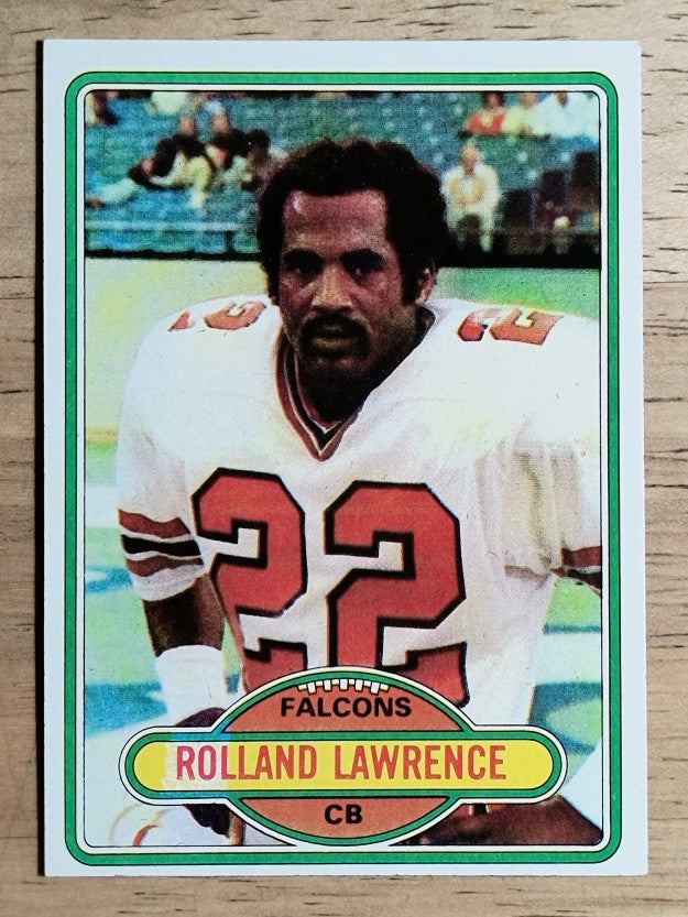 1980 Topps #37 Rolland Lawrence (NM)