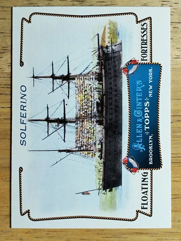 2011 Topps Allen and Ginter Floating Fortresses #FF14 Solferino