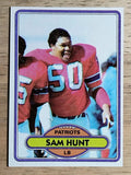 1980 Topps #62 Sam Hunt (EXMT)