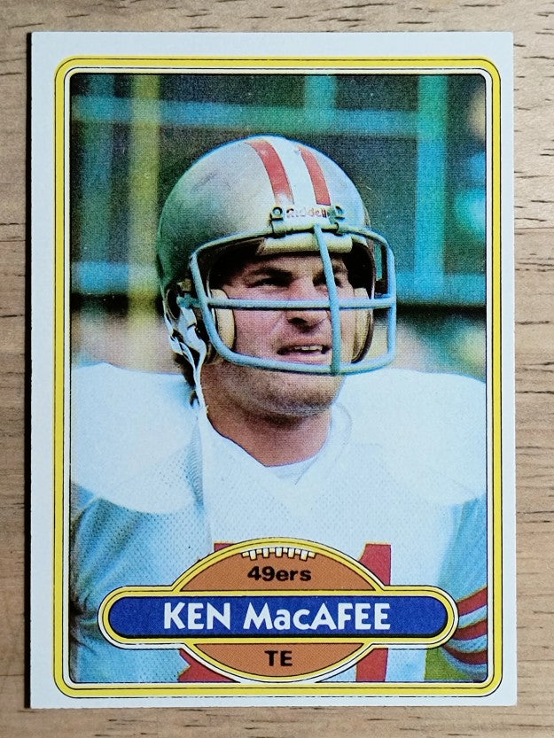 1980 Topps #71 Ken MacAfee (NM)