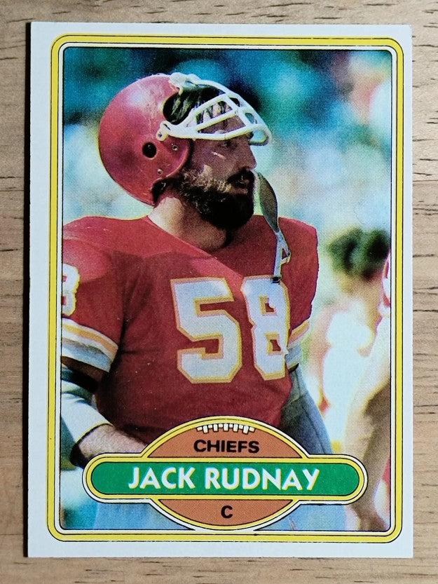 1980 Topps #77 Jack Rudnay (NM)
