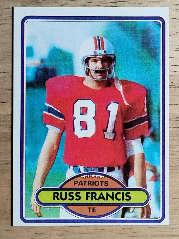 1980 Topps #80 Russ Francis (EXMT)