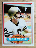 1980 Topps #93 Archie Manning (NM)